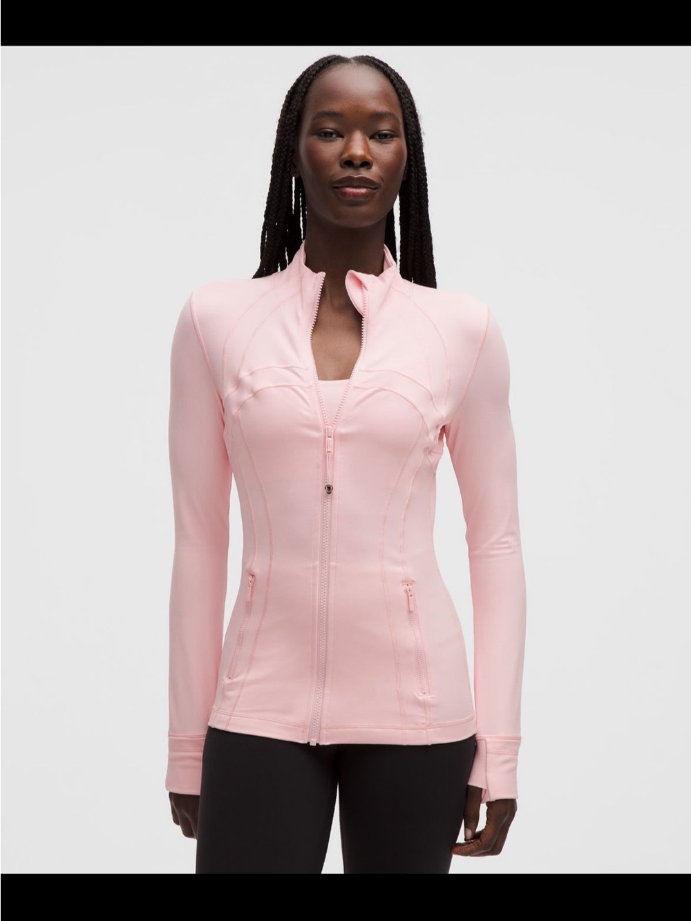lululemon define jacket Nulu in blush quartz NEVER WORN